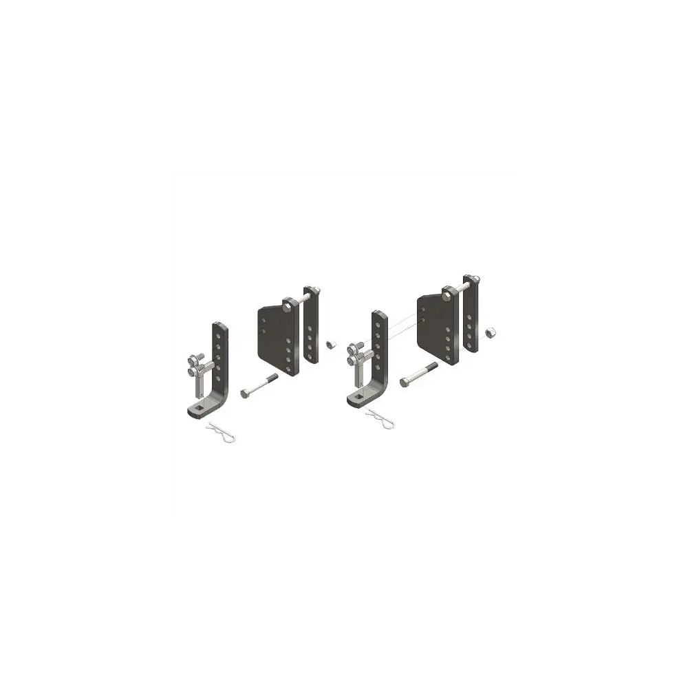 Replacement Long L Hitch Hardware Set - BLUBXW4074